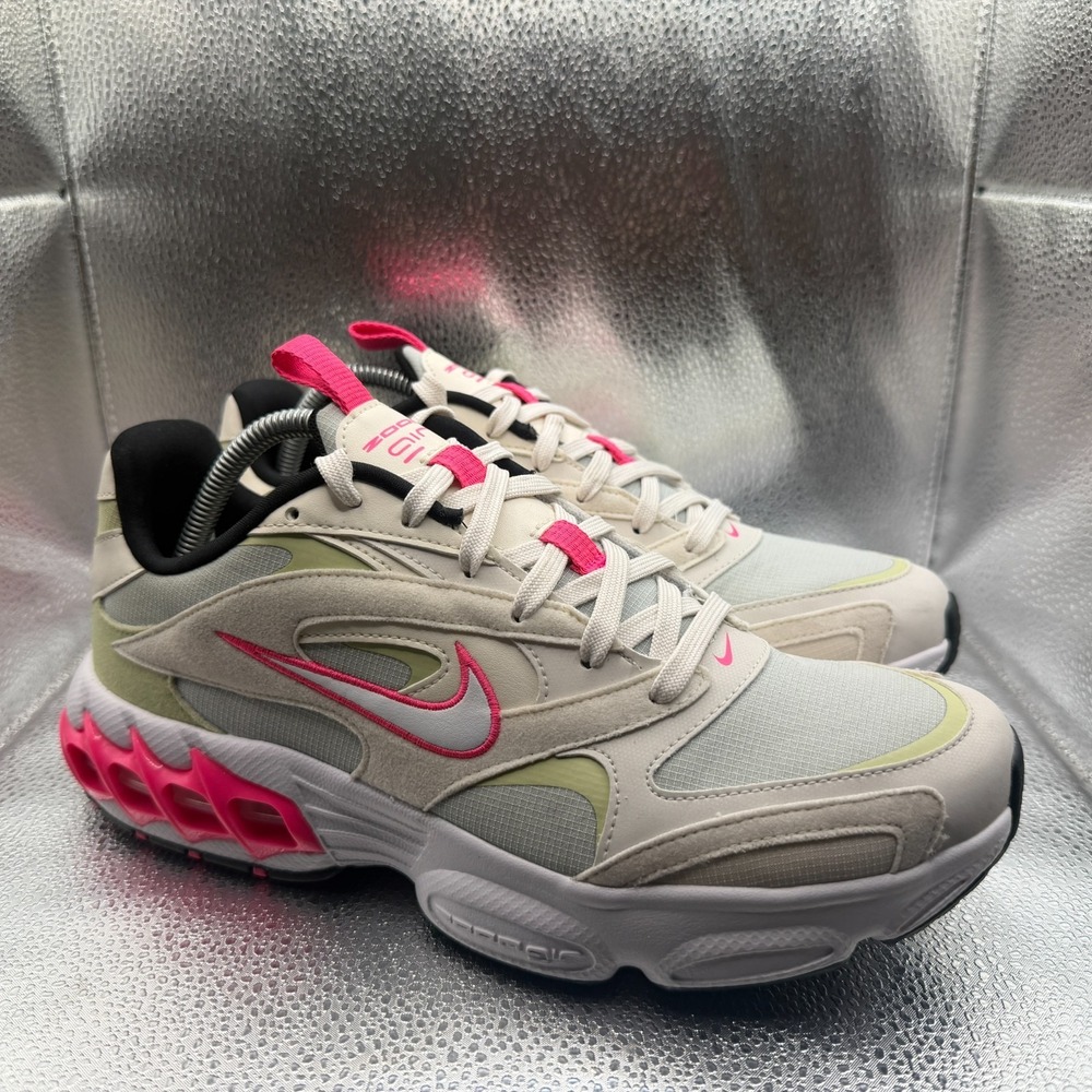 Size 10.5 Nike Zoom Air Fire Light Silver Hyper Pink‎ Womens Shoes DV1129-002
